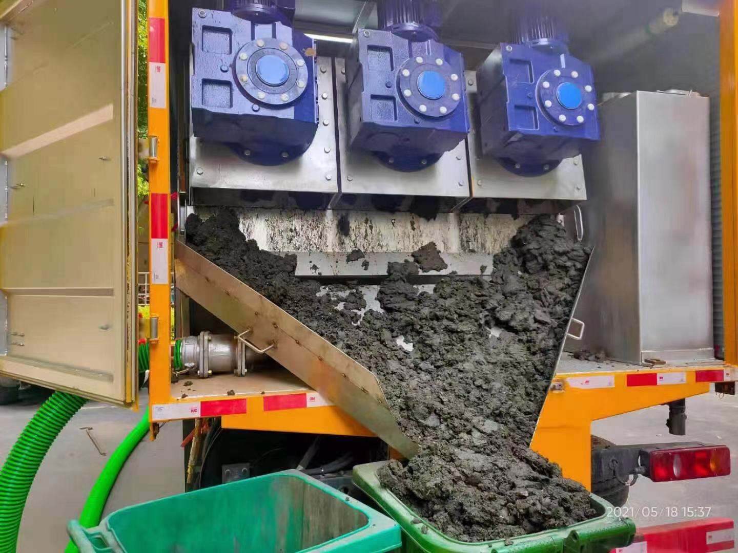 扶绥化粪池清掏城市维护站-泥浆净化干湿分离处理